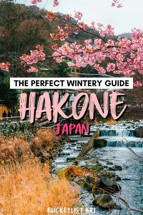 Planning your winter vacation to Hakone, Japan? Then you NEED this guide! Here's everything you'll want to know about visiting Hakone in the wintertime, including what to wear/pack for the weather, what to do, where to stay, and more! Hakone Japan, Winter Hike, Cozy Coffee Shop, Hakone, Japan Travel Guide, Winter Vacation, Winter Months, What To Pack, Winter Time