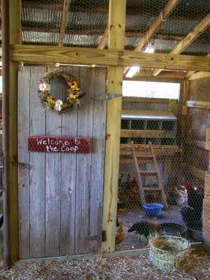 Shabby Olde Potting Shed: Chicken Coop and Barn Makeover Progress Coop Interior, Shed Chicken Coop, Inside Chicken Coop, Barn Makeover, Reban Ayam, Urban Chicken Farming, Cute Chicken Coops, Chicken Barn, Chicken Pen