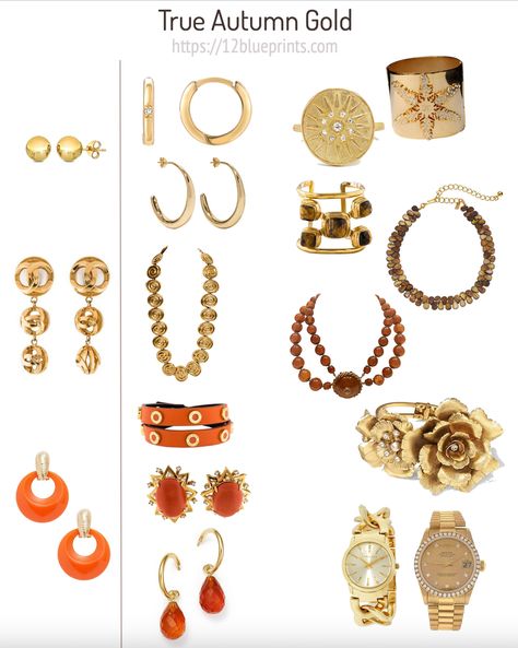 Jewellery Mood Board, Autumn Fine Jewelry, Warm Autumn Jewelry, Soft Autumn Color Palette Jewelry, Deep Autumn Jewelry, Deep Autumn Jewelry Accessories, Soft Autumn Jewelry, Autumn Neutrals, Bronze Autumn