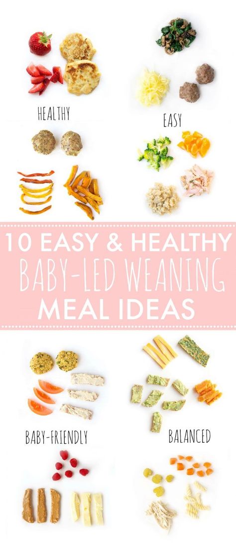 Looking for some easy and healthy meal ideas for baby-led weaning or finger foods for toddlers? Here are ten balanced meal ideas -- all are dietitian and baby-approved! Meals For Infants Finger Foods, Meal Matrix Ideas, How To Baby Led Weaning, Easy Snacks For Babies, First Meals For Baby, Dinner Ideas For Baby Led Weaning, Easy Infant Meals, Infant Meal Prep, Easy Baby Recipes Food Ideas