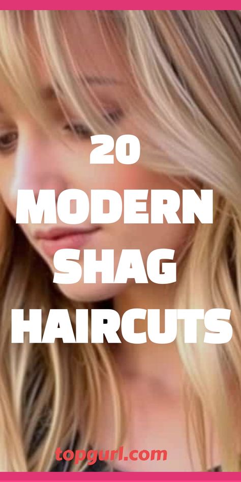 Modern Shag Haircuts for Women Women's Shaggy Haircuts, Modern Shag Haircuts With Bangs, Medium Length Modern Shag, Long Shag Haircut With Bangs Over 40, Medium Shag With Bangs Fine Hair, No Bangs Shag Haircut, Lesbian Haircuts Long, Chunky Shag Haircut, Short To Medium Shag Haircuts