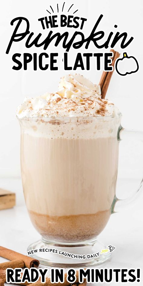 Pumpkin Spice Latte Pumpkin Spice Latte Starbucks, Homemade Pumpkin Spice Mix, Pumpkin Pie Latte, Pumpkin Spice Latte Recipe, Homemade Latte, Homemade Pumpkin Spice Latte, Drink At Home, Pumpkin Spiced Latte Recipe, Fall Drink