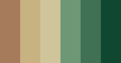 Moss Color Palette, Brown And Green Color Palette, Green Color Scheme, Hexadecimal Color, Green Name, Beige Color Palette, Green Color Palette, Beige And Green, Color Combinations For Clothes