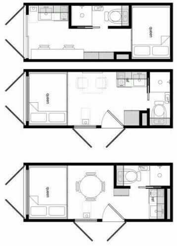 Container Van House, 20ft Shipping Container, Tiny Container House, Container Conversions, Shipping Container Home Designs, 20ft Container, Shipping Container House Plans, Container Buildings, Building A Container Home