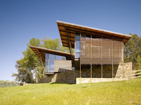 alexander valley ranch ~ nielsen schuh architects Weatherboard House, Villa Project, Pool Villa, House Design Pictures, Job Ideas, Modern Architects, Timber House, St Regis, House Landscape