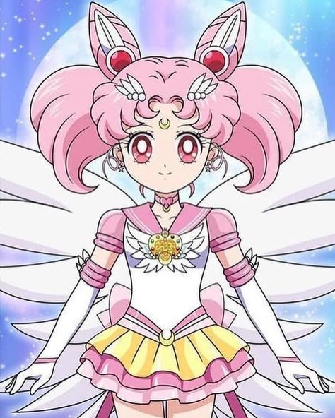 Super Sailor Chibi Moon, Chibiusa Tsukino, Fan Card, Sailor Mini Moon, Sailor Moon R, Sailor Moon Girls, Sailor Moon Stars, Sailor Senshi, Moon Aesthetic