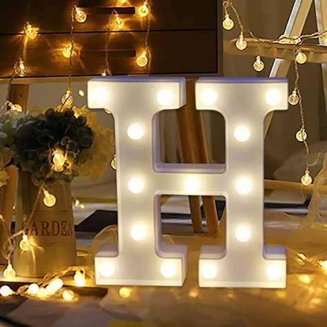 Letter Lights Wedding, Light Up Marquee Letters, Letter Lights, Alphabet Lighting, Lighted Marquee Letters, Plastic Letters, Light Up Letters, Plastic Lights, Light Letters