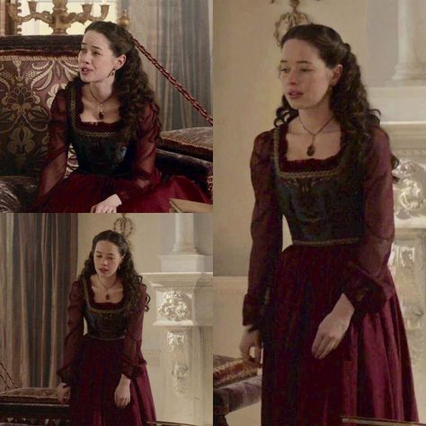 Princess Dress Medieval, Narnia Dresses, Reign Outfits, Marie Stuart, Anna Popplewell, Reign Fashion, Reign Dresses, Fan Girling, Mary Stuart