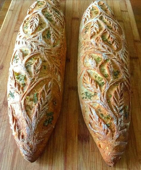 Hand Food Recipes, Bread Scoring, Bread Art, Rye Bread, Think Food, Artisan Bread, Edible Art, Bread Recipes Homemade, Sourdough Bread