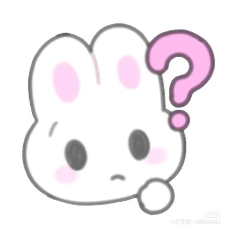 Bunny Reactions, Cute Emoji For Discord, Emoticon Cute, Bunny Emoji, Discord Stickers, Rabbit Drawing, Emoji Stickers, Cute Emoji, Bunny Art