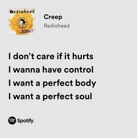 Relationship Quotes For Him Romantic, Radiohead Lyrics, Quotes For Him Romantic, Letras Cool, Creep Radiohead, Songs That Describe Me, Relatable Lyrics, Meaningful Lyrics, Relationship Quotes For Him