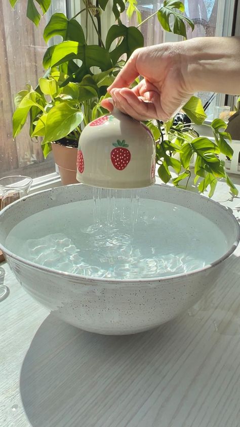 throwing a watering bell! #pottery #ceramics #wheelthrowing #wateringbell #plants | Instagram Cloud Watering Bell, Thumb Watering Pot, Pottery Wheel Planter, Throwing Wheel Ideas, Beginners Wheel Pottery, Self Watering Ceramic Pot, Clay Plant Waterer, Pottery Watering Bell, Watering Bell Pottery