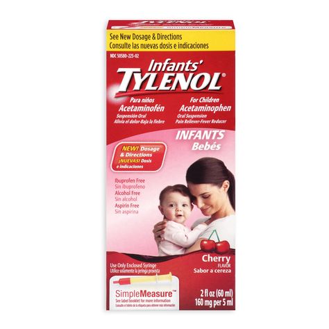 Tylenol® Infant 2 oz. Syrup in Cherry | buybuy BABY Fever Medicine, Fever Relief, Fever Reducer, Cherry Flavor, Sore Throat, June 15, Buy Buy Baby, Health And Safety, Infants