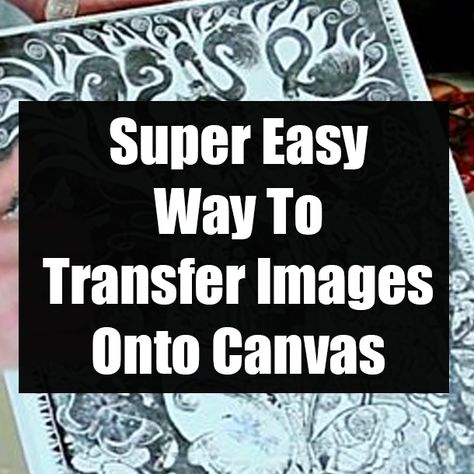 Super Easy Way To Transfer Images Onto Canvas Photo Transfer To Canvas Diy, Transfer Picture To Canvas, Canvas Photo Transfer, Transfer Images, Acrylic Art Projects, Foto Transfer, Easy Canvas, Photo Transfer, Acrylic Painting Techniques