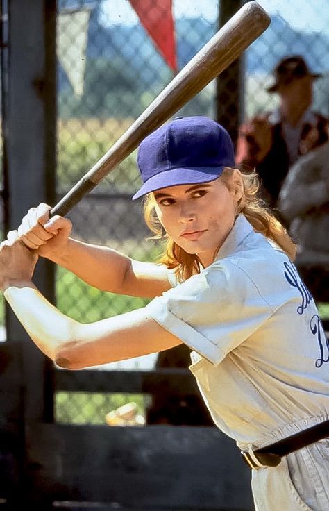 Best Summer Movies, Summer Movies, Women March, Baseball Movies, Rockford Peaches, No Crying In Baseball, Geena Davis, Summer Movie, Movies Of All Time