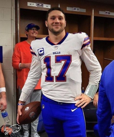 Buffalo Bills Stuff, Buffalo Bills Logo, Cute Football Players, Buffalo Bills Football, Bills Football, Josh Allen, Football Is Life, Watch Football, Football Boys