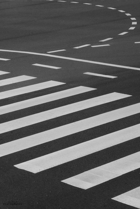 Road Safety Poster, City Life Aesthetic, Car Advertising Design, Food Photography Background, Road Markings, Zebra Crossing, Safety Posters, Line Photo, Beautiful Roads