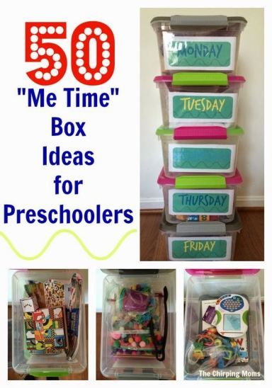 50 Busy Box Ideas for Preschoolers || The Chirping Moms Quiet Box Ideas, Preschool Busy Boxes Ideas, Busy Box Ideas, Busy Bins For Preschool, Quiet Boxes For Kindergarten, Quiet Boxes For Toddlers, Quiet Bins Kindergarten, Kindergarten Busy Boxes, Quiet Time Boxes Kindergarten