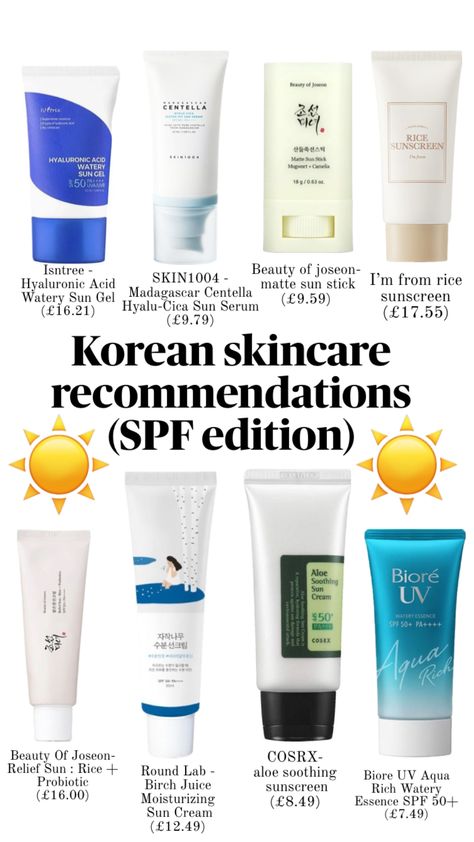 Korean sunscreen recommendedations #spf #skincare #beauty #glassskin #koreanskincare Korean Spf, Noriker Horse, Good Sunscreen For Face, Spf Skincare, Korean Skin Care Secrets, Korean Sunscreen, Acne Prone Skin Care, Skin Care Routine Order, Natural Face Skin Care