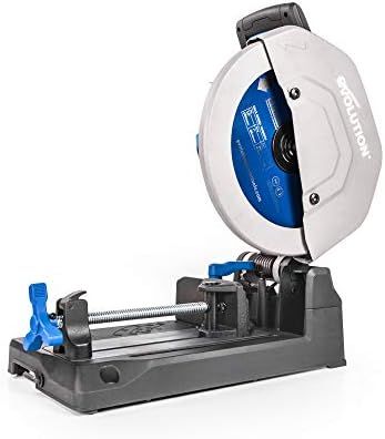 Evolution Power Tools S355CPS Industrial Steel Chop Saw,Blue, 355 mm (230 V) Check more at https://uk.productsoffer.in/evolution-power-tools-s355cps-industrial-steel-chop-sawblue-355-mm-230-v/ Chop Saw Stand, Cast Iron Fence, Saw Stand, Chop Saw, Angle Iron, Circular Saw Blades, Iron Fence, Iron Pipe, Miter Saw