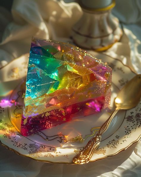 𝙅𝙀𝙇𝙇𝙊 𝘾𝘼𝙆𝙀 🍰 #Jello #JelloCake #SundayFunday #IridescentAIArt #IridescentArt #Iridescent #Glitter #Rainbow #Cake #haveaniceday #SundayFunday Rainbow Color Background, Cake Rainbow, Rainbow Desserts, Soft Kidcore Aesthetic, Jello Cake, Jelly Wallpaper, Glitter Rainbow, Ipad Background, Fruit Wallpaper