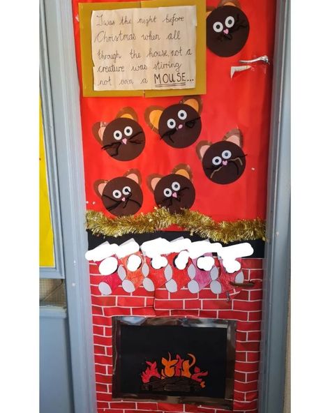 Door Decor For Classroom, Classroom Christmas Door, Christmas Door Decor Ideas, Reindeer Faces, Decor For Classroom, Door Decor Ideas, Christmas Door Decor, Classroom Christmas, Reindeer Face