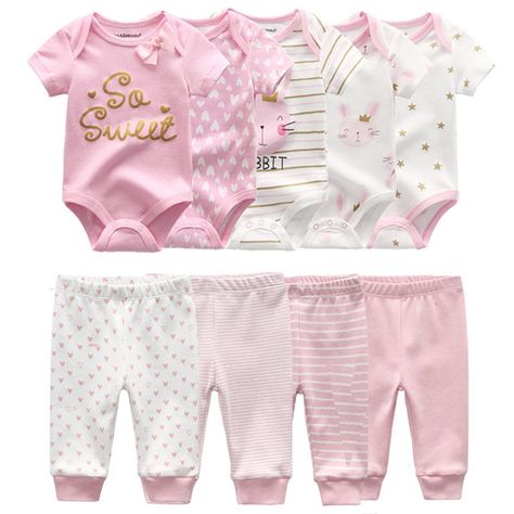 Newborn Baby100%Cotton baby Bodysuits+baby Pants short sleeve soft baby clothing set | Wish Newborn Bodysuit, Pants Gift, Baby Colors, Short Sleeve Romper, Cotton Bodysuit, Baby Shorts, Baby Set, Boy Clothes