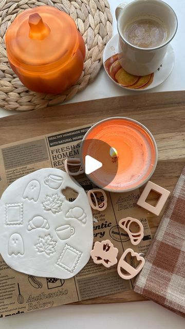 Leah on Instagram: "DIY Clay Magnets 🍁🍄☕️ Comment SHOP below to receive a DM with the link to shop this post on my LTK ⬇ https://liketk.it/4NiCL  Gilmore girl magnets  #ltkseasonal #ltkvideo  #gilmoregirls #diy #crafts #fall #autumn #autumnaesthetic #falldecor #crafting #leahsgiftguide" Gilmore Girls Crafts, Diy Crafts Fall, Crafts Fall, Magic Crafts, Clay Magnets, Gilmore Girl, Clay Crafts Air Dry, Instagram Diy, Craft Night