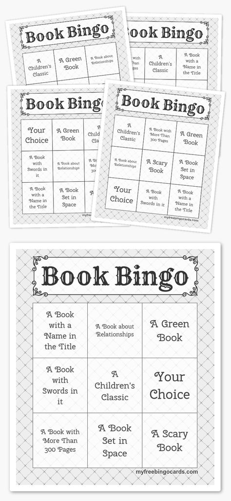 Book Exchange Party, Bingo Card Generator, Book Bingo, Read A Thon, Bookish Christmas, Book Club Parties, Book Themed Party, Book Club Ideas, Class Activity