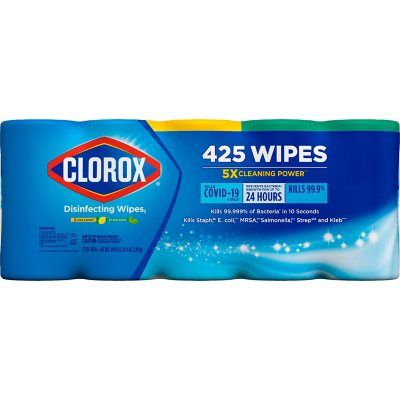 Clorox Disinfecting Bleach-Free Cleaning Wipes, Variety Pack (85 wipes/pk., 5 pk.) - Sam's Club Cleaning With Bleach, Cleaning Essentials, Clorox Wipes, Antibacterial Wipes, Red Valentine, Neutrogena Makeup, Disinfecting Wipes, Dishwasher Detergent, Clean Scents