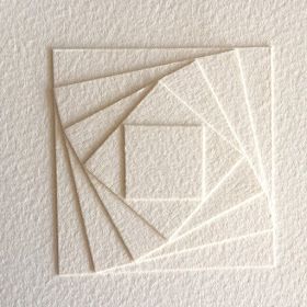 Paper Ponderings: White on white preparation 2d Paper Art, Embossed Paper Art, Blind Embossing, Paper Architecture, Creating Texture, Cardboard Art, Embossed Paper, Paper Artwork, White On White