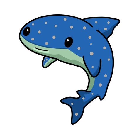 Cute whale shark cartoon swimming Cute Whale Shark, Whale Shark Drawing, Cartoon Swimming, Shark Cartoon, All About Sharks, Shark Drawing, Cute Whale, Baby Whale, Cute Whales