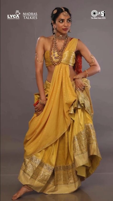 Sobhita Dhulipala, Rare Features, Draping Fashion, Indian Photoshoot, Indian Dresses Traditional, Traditional Indian Outfits, Indian Bridal Dress, Fashion Illustration Dresses, Indian Aesthetic