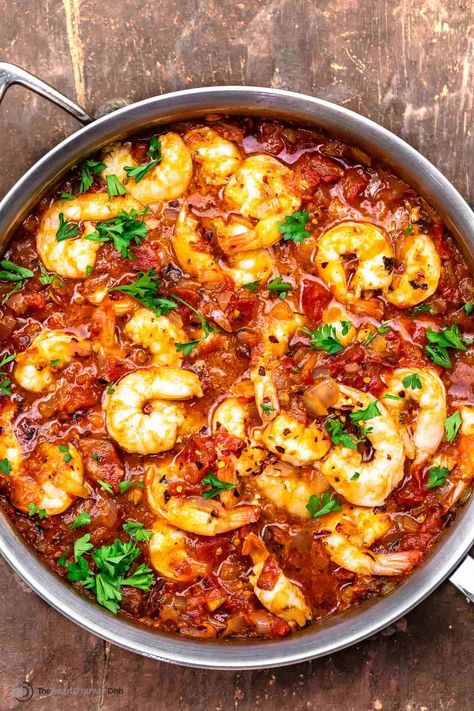 Fra Diavolo Shrimp, Shrimp Fra Diavolo Recipe Easy, Mediterranean Shrimp Recipes, Seafood Fra Diavolo Recipe, Fra Diavolo Sauce, Shrimp Fra Diavolo Recipe, Mediterranean Shrimp Recipe, Diavolo Sauce, Shrimp Fra Diavolo