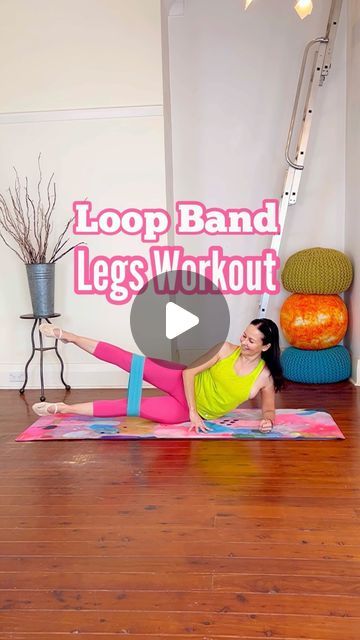 Lisa Kaye Pilates on Instagram: "TONING TUESDAY! 🌟💪  LOOP BAND LEGS! ✨🦵  Each Tuesday I feature some of my favourite toning exercises using a variety of props 💫  This set of 5 exercises uses a medium/strong loop band to tone & strengthen the hip muscles  There’s a bit of work for the abductors, adductors, glutes, hip rotators & flexors in different working positions plus some great core work  Try performing 10-12 of each exercise for 1-3 sets and you will feel the effect the next day 🔥  Save to try later, feel free to share, and do let me know what you think 👍👍  💥💥JOIN ME ON DEMAND 💥💥 If you like my posts but want more fully guided workouts with verbal cues, exercise modifications & lots of tips for success come & join me at Lisa KAYE Pilates On Demand!   💥 Comment “LOOP” below Loop Band Exercises, Toning Exercises, Band Exercises, Core Work, Tips For Success, Hip Muscles, Loop Bands, Toning Workouts, My Posts