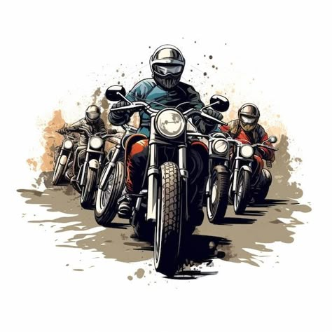 Bike Dp, Motorcycle Typography, Tshirt Branding, Motorbike Illustration, Rider Logo, Motorcycles Logo Design, Splash Of Paint, Adventure Bike Motorcycles, Motorcycle Artwork