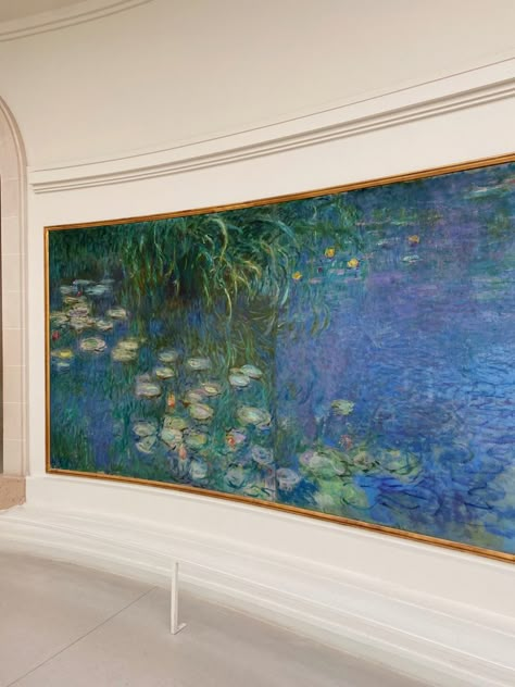 Art Museum Paris, Monet Exhibition, Water Lilies Painting, Claude Monet Paintings, Claude Monet Art, Monet Water Lilies, Monet Art, Monet Paintings, Wallpaper Nature Flowers