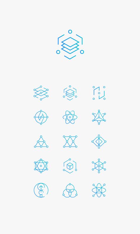 Digital Icon Design, Data Icon Design, Tech Icon Design, Brand Icon Design, Software Logo Design, Tech Icons, Geometric Icons, Growth Icon, Future Icon