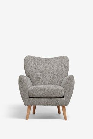 Armchair Dimensions Cm, Cozy Accent Chairs, Bed Room Chairs, Living Room Chairs Ideas, Compact Armchair, Stylish Armchair, High Back Accent Chairs, Accent Living Room, Cosy Reading Corner