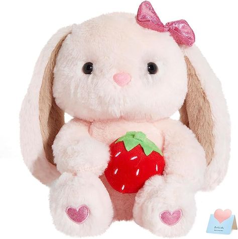 Pink Bunny Plush, Plush Rabbit, Bunny Valentines, Floppy Eared Bunny, Rabbit Plush Toy, Big Bunny, Bunny Soft Toy, Fluffy Bunny, Easter Toys