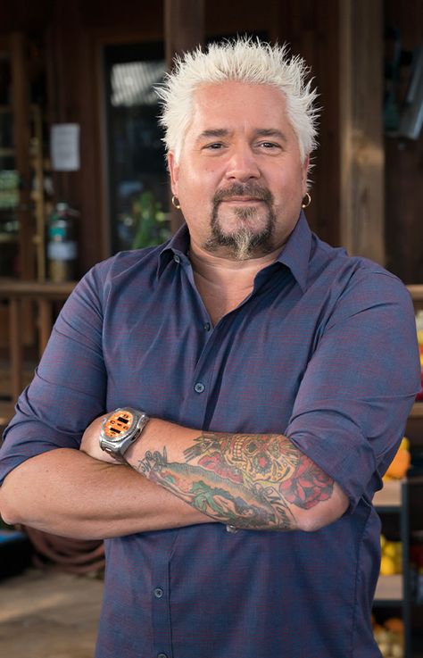 Guy's Ranch Kitchen with Guy Fieri Guy Fieri Tattoo, Band Shoot, Ranch Kitchen, Guy Fieri, Austin Butler, Celebrity Chefs, Joy To The World, Tattoo Idea, Cut And Style