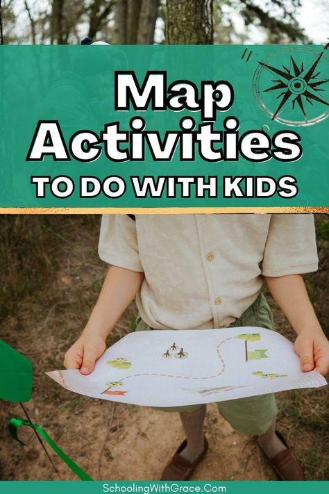 When I was younger, I collected maps. Road Maps, those state maps from visitor centers, zoo maps… I collected all the maps! I loved to pour over them and figure out where things were, where I might want to go and who I might know living in a particular place. Maps are not just pieces … Map Activities for Kids Read More » Prek Map Activities, Maps Activities For Kids, Map Crafts For Kids, Me On The Map Activities, Map Activities For Kids, Teaching Map Skills, Community Map, Map Building, Teaching Maps