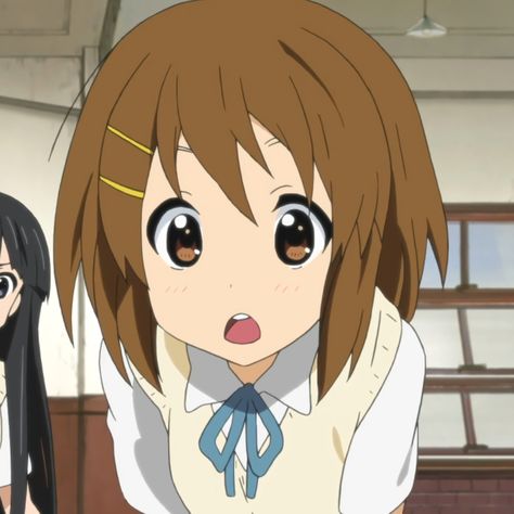 Yui K-on Icon, K On Pfp, K-on Icons, Yui Hirasawa, K On, Kawaii Core, Alien Stage, Anime Best Friends, Art Tutorials Drawing