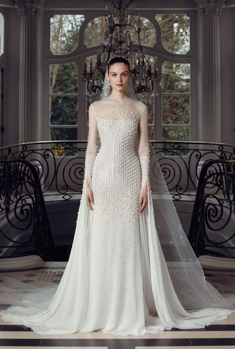 Georges Hobeika  - Bridal Spring 2025 Georges Hobeika Bridal, George Hobeika, Zuhair Murad Bridal, Wedding Dress Types, Bride Dress Simple, Nikkah Dress, Aesthetic Dress, Fancy Wedding Dresses, Spring 2025