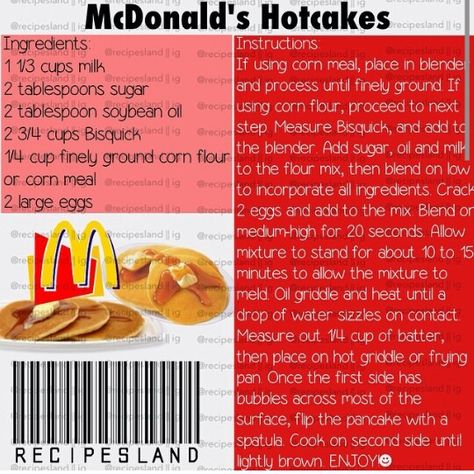 Mcdonald’s Hotcakes Recipe, Mcdonald’s Pancakes, Mcdonald’s Pancakes Recipe, Mcdonalds Hotcakes Recipe, Mcdonalds Pancake Recipe, Mcdonalds Hotcakes, Mcdonald's Pancake Recipe, Mcdonalds Pancakes, Sweet Munchies