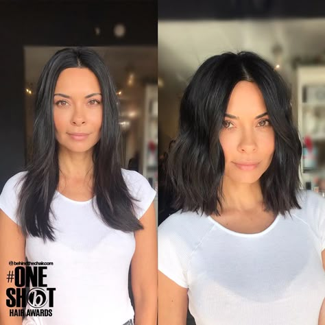 10 Shoulder Length Thick Hair & Color Creations - Lob Hairstyle 2021 Shoulder Length Thick Hair, Shoulder Length Wavy Hair, Beige Blonde Balayage, Cut Your Own Hair, Hair Refresh, Blond Balayage, How To Cut Your Own Hair, Bob Hairstyles For Thick, Better Body