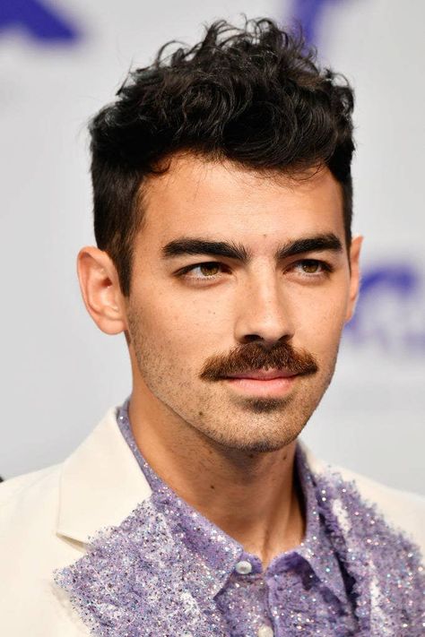 If you didn't watch the VMAs last night, I'm sorry, but I have a serious spoiler alert that your cardiologist doesn't want you to see!!!! Moustache Style, Moustaches Men, Jonas Brother, Im Falling, Joe Jonas, Jonas Brothers, Spoiler Alert, I Stand, I'm Sorry