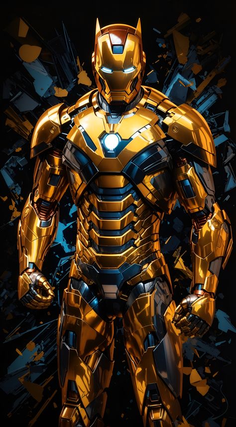 Marvel Iron Man Art, Iron Man Merchandise, Iron Man All Armors, Iron Man Pictures, Iron Man Fan Art, Marvel Superheroes Art, Iron Man Wallpaper, Iron Man Art, Iron Man Avengers