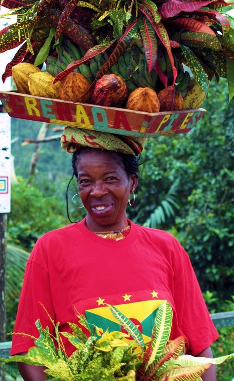 Grenada Grenada Tattoo, Grenada Aesthetic, Grenada Caribbean, African Mythology, Black Image, Traditional Bride, Simply Chic, West Indies, Island Style