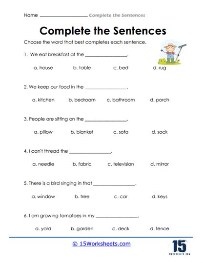 Sentence Construction Worksheets, Sentence Worksheet, Sentences Worksheet, Complete Sentence, 5th Grade Worksheets, Sentence Construction, Meaningful Sentences, Holiday Science, Kindergarten Social Studies